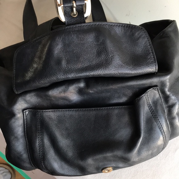 Michael Kors tote extra large Black leather gorgeous 2 top handle bag zip close - Picture 8 of 16